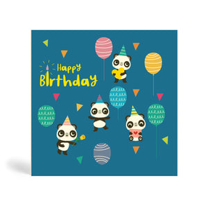 Birthday Party Pandas