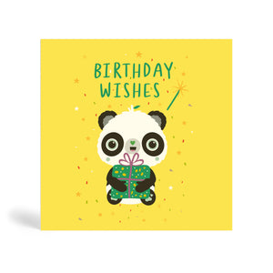 Special Birthday Wish | Square Eco Birthday Cards | Panda Joy UK
