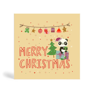 Happy Panda, Christmas Decorations.