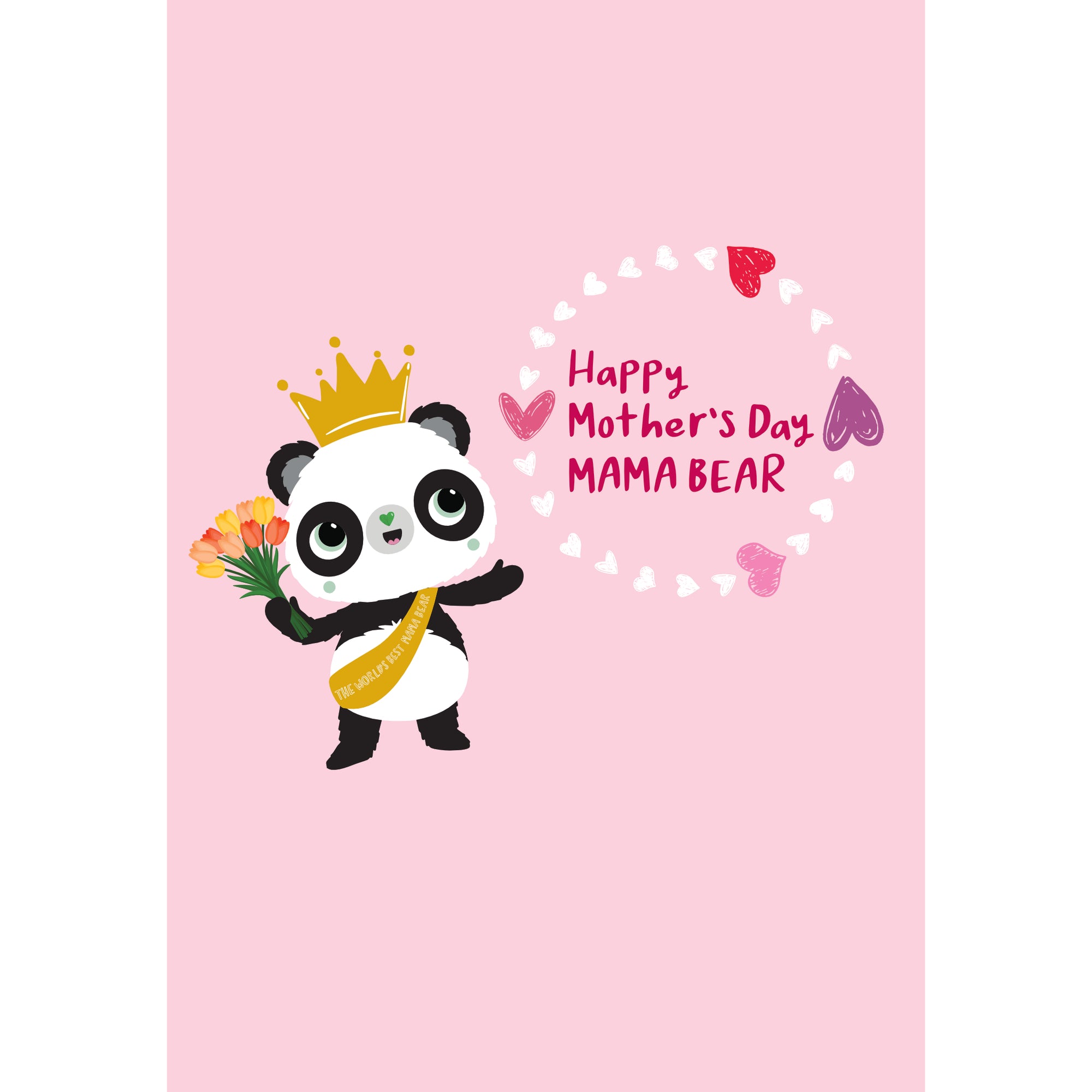 Mama Bear | A6 Eco Friendly Mother's Day Cards | Panda Joy